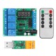 N722A04+TB411+UD68B01 N76E003 MCU Development Board MS51FB9AE Digital Tube LED Infrared Optocoupler RS485 Relay Module
