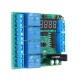 N722A04+TB411+UD68B01 N76E003 MCU Development Board MS51FB9AE Digital Tube LED Infrared Optocoupler RS485 Relay Module