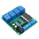 N722A04+TB411+UD68B01 N76E003 MCU Development Board MS51FB9AE Digital Tube LED Infrared Optocoupler RS485 Relay Module