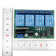 RF33A04 433M 4CH Security Remote Keyless Controller Rolling Code HCS301 Remote Key Transmitter DC 12V