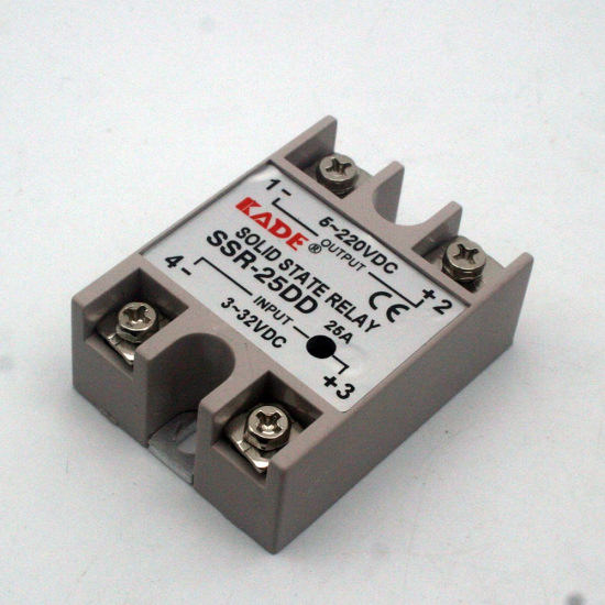 SSR -25DD/ 40DD DC Control DC SSR White Shell Single Phase Solid State Relay