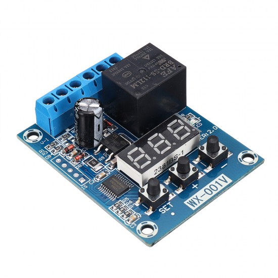 Voltage Detection Module Relay Switch Charging Discharge Monitoring Over-voltage Protection Circuit Measurement
