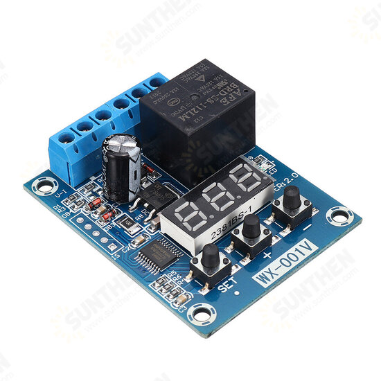 Voltage Detection Module Relay Switch Charging Discharge Monitoring Over-voltage Protection Circuit Measurement