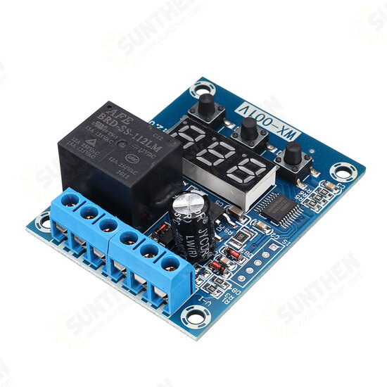 Voltage Detection Module Relay Switch Charging Discharge Monitoring Over-voltage Protection Circuit Measurement