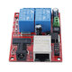 WeChat Cloud Remote Control 2-way Ethernet Relay Network Switch Delay TCPUDP Module Controller WeChat Cloud Remote Control 2-way Ethernet Relay Network Switch Delay TCPUDP Module Controller