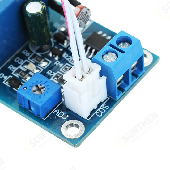 XH-M131 Photoresistor Module Brightness Automatic Control Module 12V Light Control Relay Light Switch