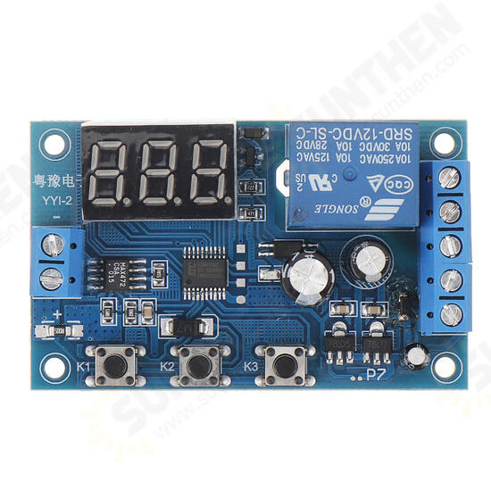 YYI-2 5V 12V 24V Current Detection Module Current Limit Overcurrent Motor Blocking Protection Board Current Sensor Relay Board 5-24V DC