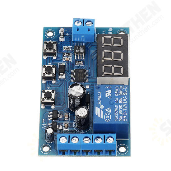 YYI-2 5V 12V 24V Current Detection Module Current Limit Overcurrent Motor Blocking Protection Board Current Sensor Relay Board 5-24V DC