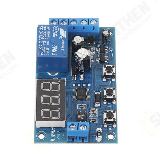 YYI-2 5V 12V 24V Current Detection Module Current Limit Overcurrent Motor Blocking Protection Board Current Sensor Relay Board 5-24V DC