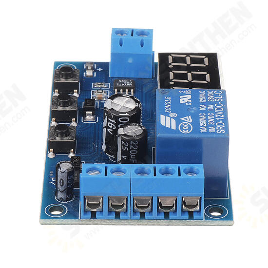 YYI-2 5V 12V 24V Current Detection Module Current Limit Overcurrent Motor Blocking Protection Board Current Sensor Relay Board 5-24V DC