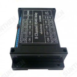 with TVS protected DC 12V 8Ch RS485 Relay Module Modbus RTU 03 06 16 Function Code DIN Shell Switch Board with TVS protected DC 12V 8Ch RS485 Relay Module Modbus RTU 03 06 16 Function Code DIN Shell Switch Board