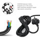 3M Extension Lead Cable Surge Protected Tower Power Socket with 8Way 4 USB 3M Extension Lead Cable Surge Protected Tower Power Socket with 8Way 4 USB