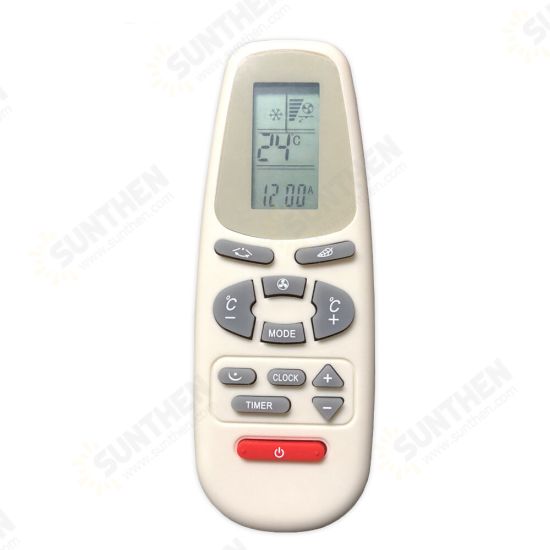 English Version Air Conditioner Remote Control Suitable for AUX KT-AX3 KT- AX1 KT-AX4 FJASW24023