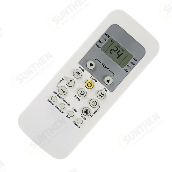 English Version Air Conditioner Remote Control Suitable for Carrier RG56BG/EF-CA RG56/BGEFU1-CA