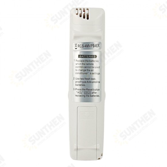 English Version Air Conditioner Remote Control Suitable for Sanyo rcs-4mvps4ex