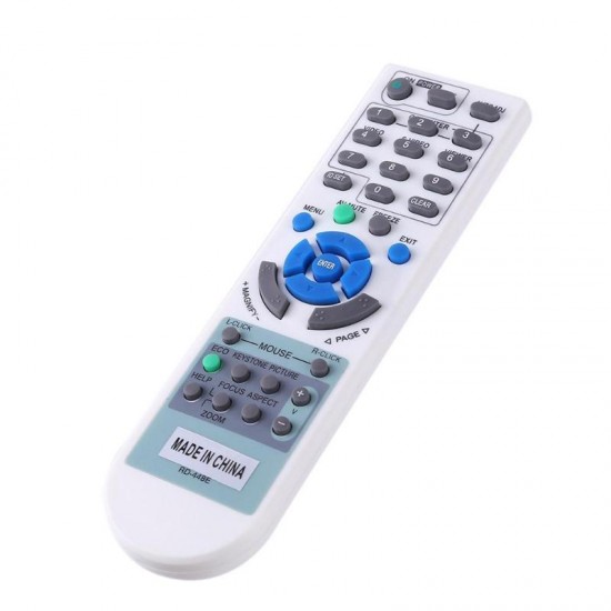 Projector Remote Control RD-450C for NEC Projector VE282X V260X+ RD-448E LT180+