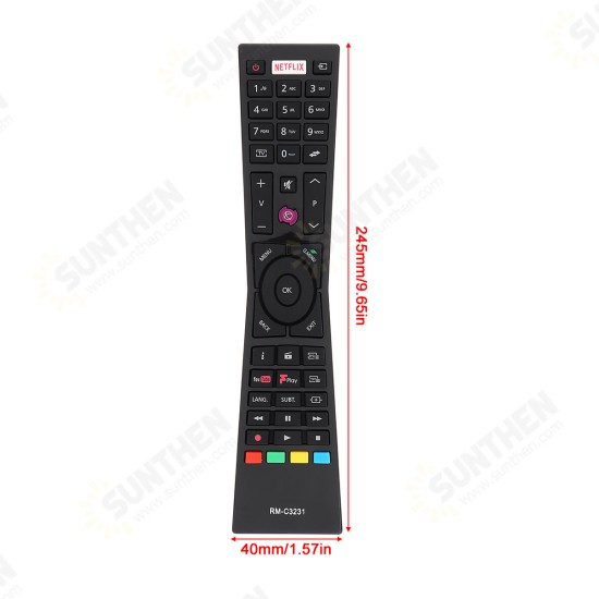 Remote Control Suitable for Hitachi 32HB1W66l/40HB1W66l/32HB4T41/32HB4T61-Z/2HB4T61H/32HB4T6H/32HB6T