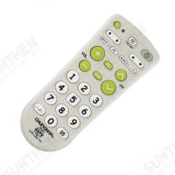 Universal Infrared IR TV Set Remote Control Compatible tr007 Large Buttons Big Keys