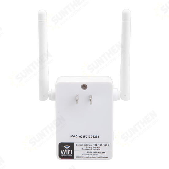 300M WiFi Repeater 2.4GHz Wireless Range Extender Wifi Amplifier