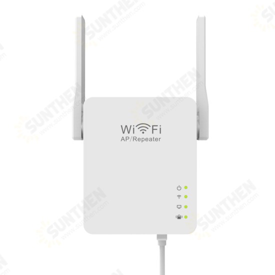 300Mbps Wireless N WiFi Amplifier 2.4G WiFi Repeater Extender AP WPS with EU/ US Plug