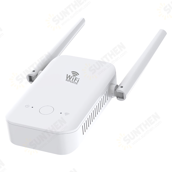 300Mbps Wireless Repeater Wifi Range Extender 2*3dBi Amplifier 2.4GHz WiFi Signal WR301S