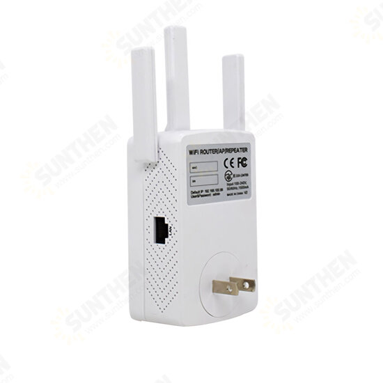 AC 1200M Dual Band Wireless AP Repeater WiFi Signal Amplifier 2.4GHz 5GHz Router Range Extender WiFi 