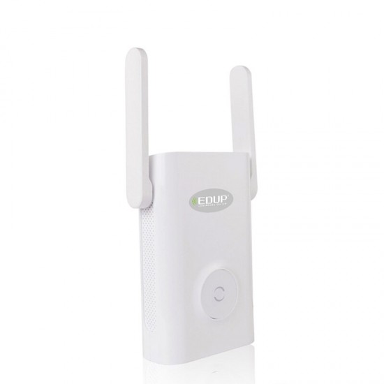 1200Mbps Dual Band WiFi Repeater 2.4G/5G Wireless Range Extender with 2x5dBi External Antennas EP-AC2935