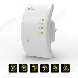 300Mbps 2.4GHz Wireless Wifi Repeater LAN Port WIFI Signal Amplifier WLAN WiFi Range Extender 300Mbps 2.4GHz Wireless Wifi Repeater LAN Port WIFI Signal Amplifier WLAN WiFi Range Extender