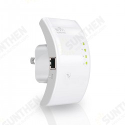 300Mbps 2.4GHz Wireless Wifi Repeater LAN Port WIFI Signal Amplifier WLAN WiFi Range Extender 300Mbps 2.4GHz Wireless Wifi Repeater LAN Port WIFI Signal Amplifier WLAN WiFi Range Extender