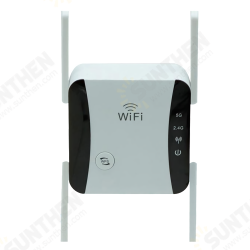 1200Mbps WiFi Range Extender Dual Band Wireless Repeater 5.8GHz Support Wireless AP/Router Mode 1200Mbps WiFi Range Extender Dual Band Wireless Repeater 5.8GHz Support Wireless AP/Router Mode
