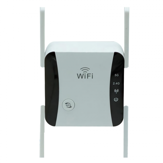 1200Mbps WiFi Range Extender Dual Band Wireless Repeater 5.8GHz Support Wireless AP/Router Mode