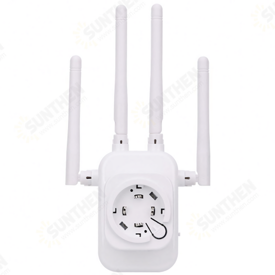 300Mbps WiFi Range Extender Wireless Repeater 2.4 GHz Support Wireless AP/Router Mode with Ethernet Port