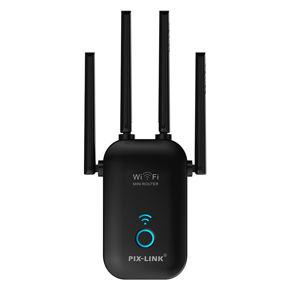 1200M Dual Band Wireless Repeater Signal Amplifier High Power AP ...