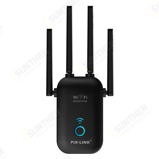 1200M Dual Band Wireless Repeater Signal Amplifier High Power AP Routing MU-MIMO WiFi Range Extender