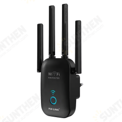 1200M Dual Band Wireless Repeater Signal Amplifier High Power AP Routing MU-MIMO WiFi Range Extender 1200M Dual Band Wireless Repeater Signal Amplifier High Power AP Routing MU-MIMO WiFi Range Extender