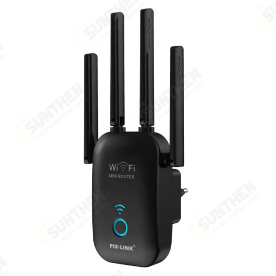 1200M Dual Band Wireless Repeater Signal Amplifier High Power AP Routing MU-MIMO WiFi Range Extender