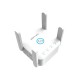 1200Mbps Wireless Wifi Repeater 2.4GHz & 5GHz Long Range Wi-Fi Repeater Router Signal Amplifier Extender with 4 Atenna
