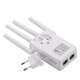 Network Repeater Wifi Extender Four Antenna Aignal Amplifier 300M Router Extender Wifi Repeater Wireless Internet EU/AU/US/UK Plug Home