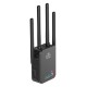 U7 300M WiFi Repeater 2.4G 300Mbps Wireless Signal Amplifier US/EU Plug Support WPS Router/AP/Repeater Mode with 4 External Antennas