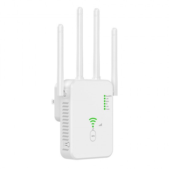 ZT-10 AC1200 WiFi Repeater Mini Dual Band Wifi 2.4G/5G Wireless Repeater/Router/AP With 4 External Antennas