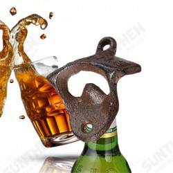 Metal Retro Wall Mounted Bottle Opener Hanging Hook Beer Bottle Opener Metal Retro Wall Mounted Bottle Opener Hanging Hook Beer Bottle Opener