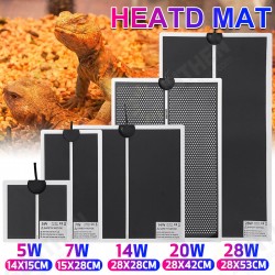 Pet Reptile Heater Under Tank Heating Pad Warming Heat Mat Pets Pad Pet Reptile Heater Under Tank Heating Pad Warming Heat Mat Pets Pad