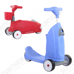 3 Wheeled Scooter w/ Storage Box Seat for Kids 2-in-1 Baby/Children/Toddlers Walker & Ride On Scooter Toy Kick Scooter for Boys and Girls Ages 1-5 Years Old 3 Wheeled Scooter w/ Storage Box Seat for Kids 2-in-1 Baby/Children/Toddlers Walker & Ride On Scooter Toy Kick Scooter for Boys and Girls Ages 1-5 Years Old