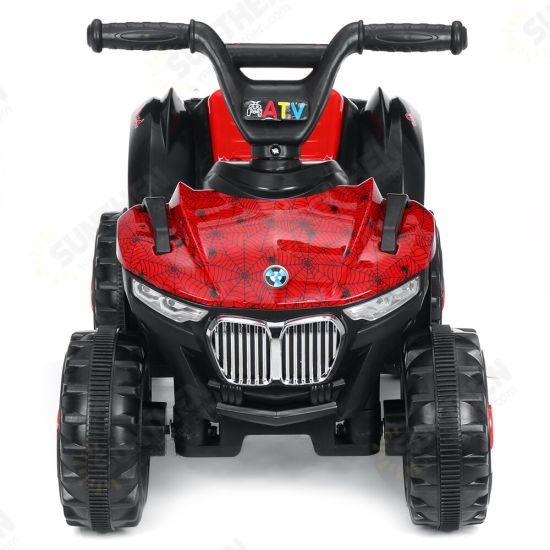 Single Electric Kids Ride On Cars Seated Battery Powered Bike w/Light Music Child Songs for Children Electric Toys Gift