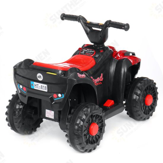 Single Electric Kids Ride On Cars Seated Battery Powered Bike w/Light Music Child Songs for Children Electric Toys Gift