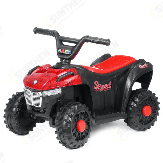 Single Electric Kids Ride On Cars Seated Battery Powered Bike w/Light Music Child Songs for Children Electric Toys Gift