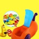 Snail Cartoon Scooter Car with Hidden Storage Basket and PP Tires for 1-3 Years Old