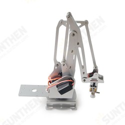 3 DOF Palletizing Robotic Arm 3-Axis Robot DIY 3D Printer with 180° MG996R Servo for Robotic Education 3 DOF Palletizing Robotic Arm 3-Axis Robot DIY 3D Printer with 180° MG996R Servo for Robotic Education