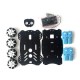 4WD Smart Car Chassis Kit with Motor Driver UNO Development Board and PS2 Wireless Controller