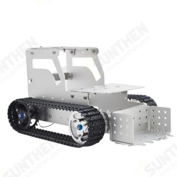 DIY C-3 Bulldozer Aluminous RC Robot Car Tank Chassis Base With Motor